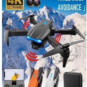 4K HD Dual Camera RC FPV WiFi Portable Wide Angle Foldable Quadcopter Drones